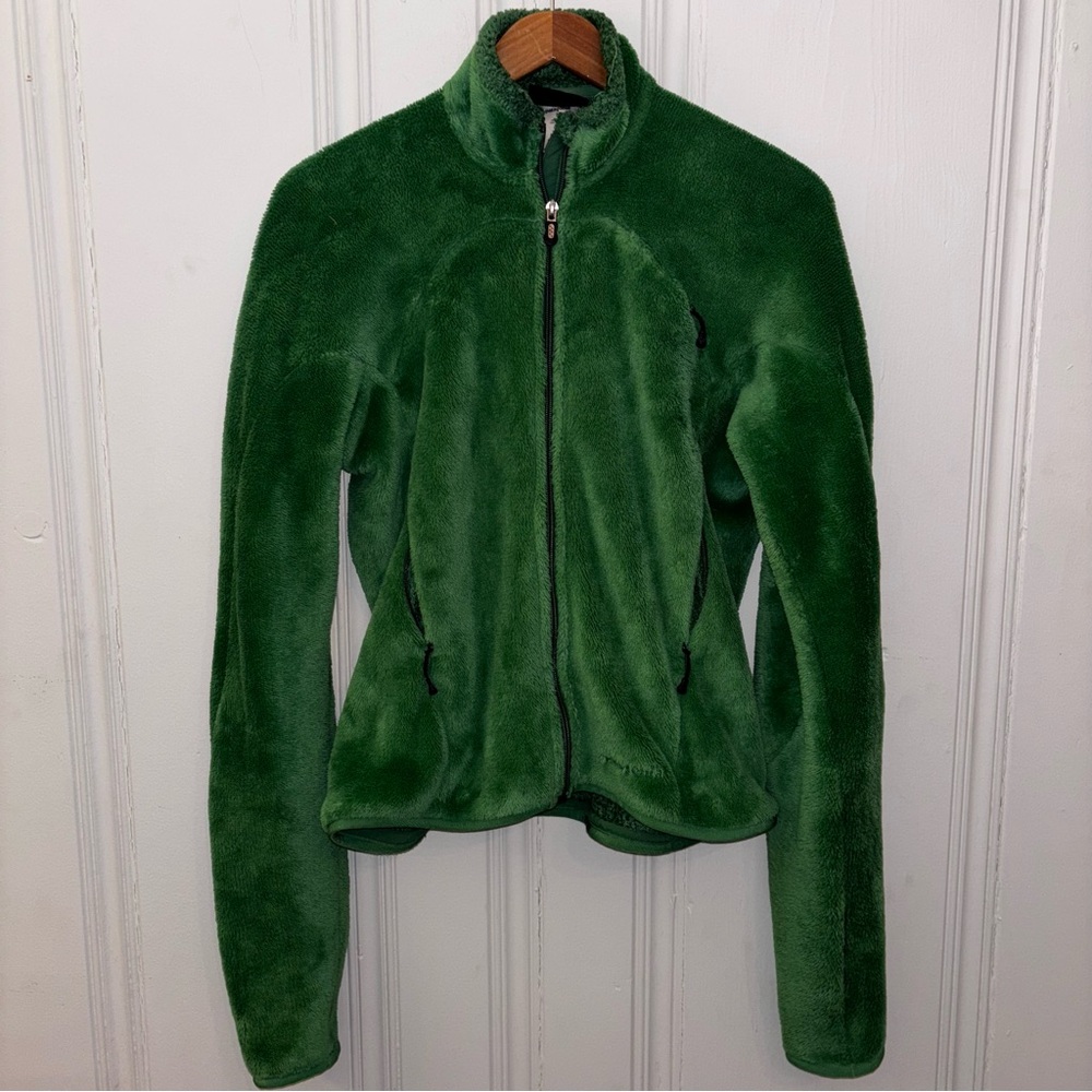 Vintage Patagonia Kelly Green women’s jacket XS outdoor granola hiking